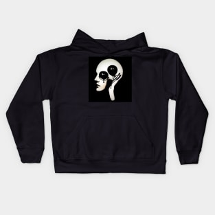 Rouge Noir - Black Kids Hoodie